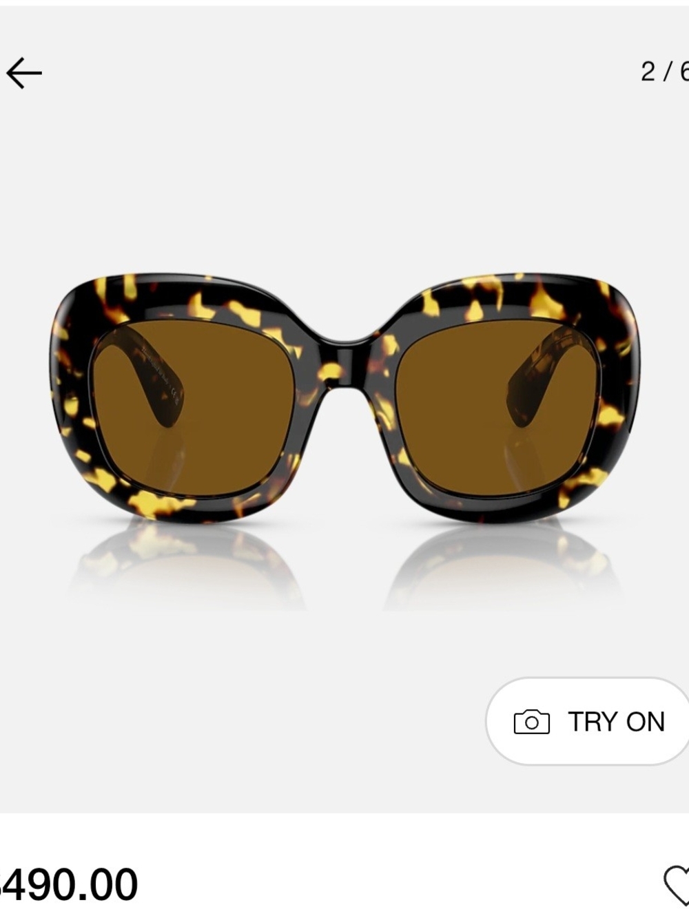 Oliver Peoples Jesson Sunglasses In Brown Tortoise